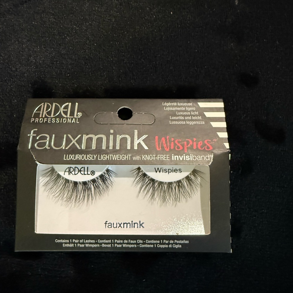 Ardell Faux Mink Wispies Lashes - Black